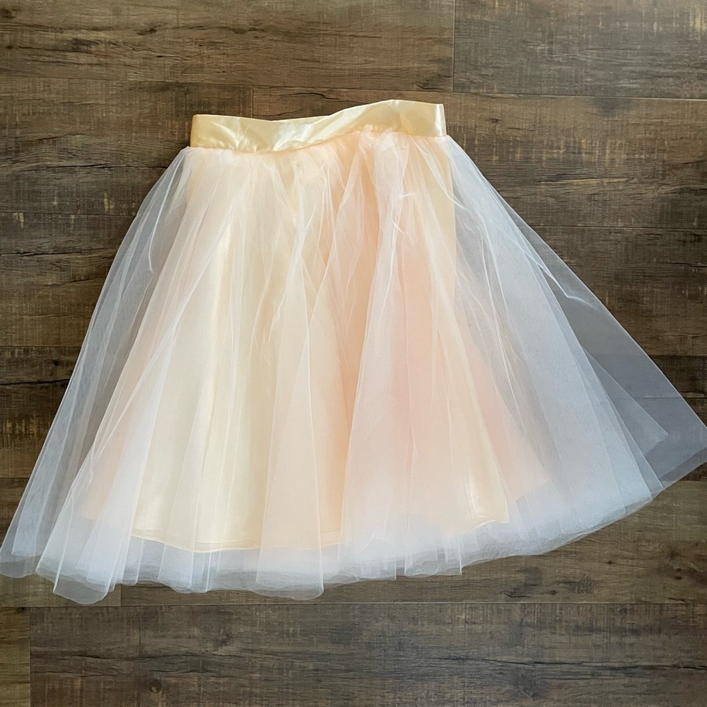 Space46 - The Wendy - Blush 25" Length 29W - Tulle Skirt